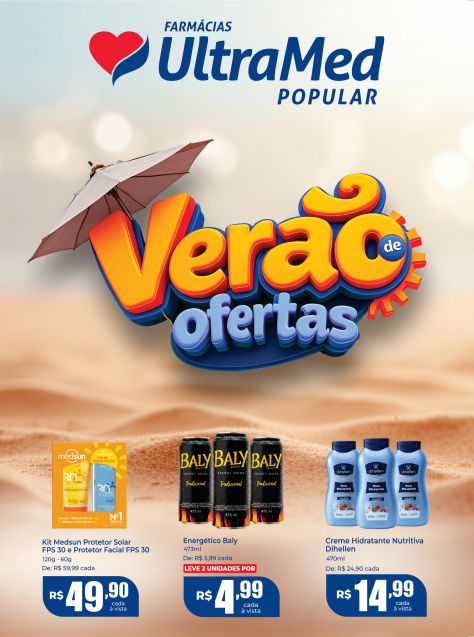 Panfleto de Ofertas - Farmácias UltraMed Popular